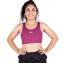 Top Fila Essential II Feminino Bordô