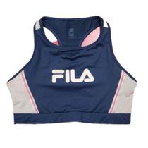 Top fila feminino blocks marinho