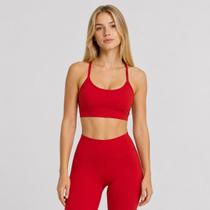 Top Fila Life I Feminino Vermelho
