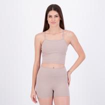 Top Fila Long Life Feminino Bege Top Fila Long Life Feminino Bege