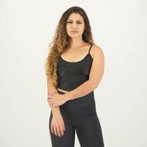 Top Fila Long Life Studio II Feminino Preto