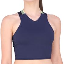 Top Fila Match AO Azul Carbono e Marinho Top Fila Match AO Azul Carbono e Marinho