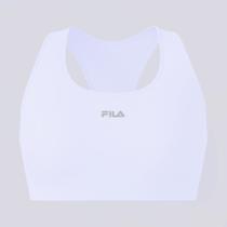 Top Fila Nadador Essential Bojo Feminino Branco Top Fila Nadador Essential Bojo Feminino Branco