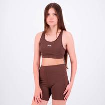 Top Fila Nadador Essential Feminino Marrom