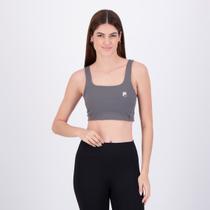 Top Fila Touch Gym Feminino Cinza Top Fila Touch Gym Feminino Cinza