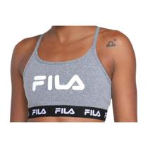 Top fila train elastic ii-cinza/branco