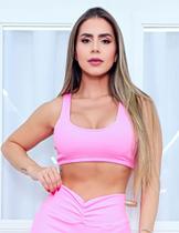 Top Fit em Poliamida Texturizada com Bojo Removível Top Fit em Poliamida Texturizada com Bojo Removível