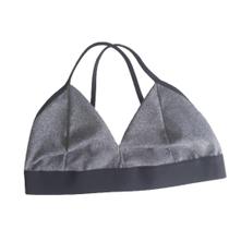 Top fitness basic + mescla com preto P