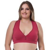 Top Fitness Básico com Tela Traseira e Costas Nadador