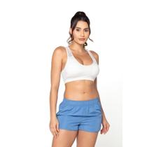 Top fitness com bojo basic + cinza claro gg - 97 poliamida 3 elastano - forro parcial - tecido circ