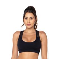 Top Fitness com Bojo Preto P Basic+ Top Fitness com Bojo Preto P Basic+