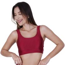 Top Fitness com Bojo Removível 3D Cropped Academia Sustentação -c7 TOP NICOLE