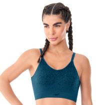 Top Fitness com bojo removivel alças reguláveis Zee Rucci Tamanho:Gcor:Açai
