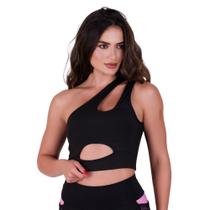 Top Fitness com Decote para Academia Cropped
