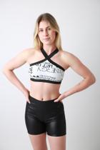 Top Fitness com Elástico em X Top Fitness com Elástico em X