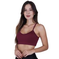 Top Fitness de Academia sem Bojo Liso -c8 TOP ANA