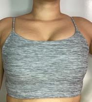 Top Fitness Duplo Alça Fina Suplex Poliamida Compressão 2 Top Fitness Duplo Alça Fina Suplex Poliamida Compressão 2