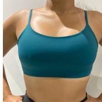 Top Fitness Duplo Alça Fina Suplex Poliamida Compressão Top Fitness Duplo Alça Fina Suplex Poliamida Compressão
