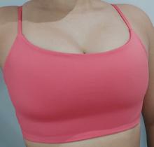 Top Fitness Duplo Alça Fina Suplex Poliamida Compressão Top Fitness Duplo Alça Fina Suplex Poliamida Compressão