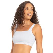 Top Fitness em Diva Fit com Acabamento em Ribana Anis Top Fitness em Diva Fit com Acabamento em Ribana Anis