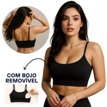 Top Fitness Esporte Costura Reforçada Suplex Envio Imediato