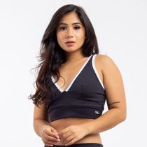 Top Fitness Feminino Academia Treino Decote V Viére