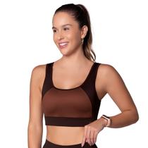 Top Fitness Feminino Recorte Bojo Removível Selene Top Fitness Feminino Recorte Bojo Removível Selene