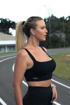Top Fitness ID Run Start Decote quadrado Confort