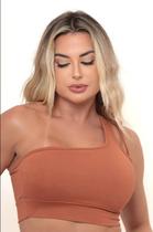 Top Fitness Lua Marrom Cor:MarromTamanho:G