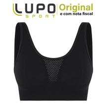 Top Fitness Lupo Original Feminino Sem Costura Confortável Alta Sustentação Reforçado Sem Bojo 71401