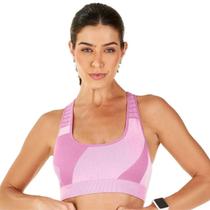 Top Fitness Mescla com Bojo Removível Zee Rucci Top Fitness Mescla com Bojo Removível Zee Rucci
