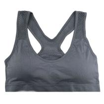 Top Fitness Nadador com Bojo Cinza P Basic+ Top Fitness Nadador com Bojo Cinza P Basic+