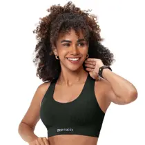 Top fitness nadador com bojo removivel - Top fitness nadador com bojo removivel -
