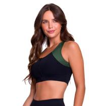 Top Fitness Nadador Selene 24610.001 com Zíper Frontal Top Fitness Nadador Selene 24610.001 com Zíper Frontal