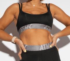 Top fitness neopreme preto elàstico