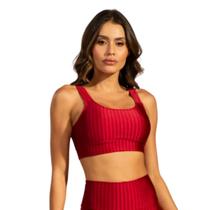 Top Fitness New Zig 3D WLS Modas Com Bojo Removível Alta Compressão Academia Treino Feminino