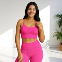 Top Fitness Slim Sutiã Esportivo Academia Corrida Yoga Pilates ALÇA FINA 642