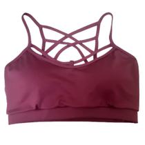 Top fitness tiras basic + pink P