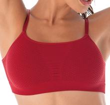Top Fitness Velvette Ultraleve Sem Costura Demillus 061235