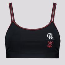 Top Flamengo Areia Feminina Preta
