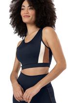 Top Graphene Bojo Removível Com Recortes Azul