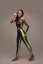Top Gray Agate, cor Cinza com verde Neon
