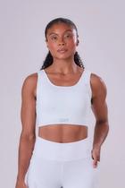 Top Grit Bossa Ajustavel 1 Bolso Reto Ind Authen Branco Tamanho:PCor:Branco