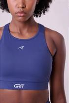 Top Grit Bossa Nadador C / Bolso Ajustável-Azul Noite