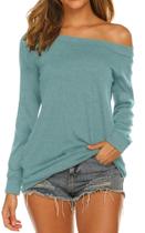 Top Halife, outono de 2023, moda feminina de manga comprida sem ombros Top Halife, outono de 2023, moda feminina de manga comprida sem ombros