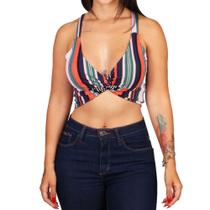 Top Hang Loose Stripe Waves