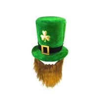 Top Hat Clover Irish Festival Costume Cosplay Unissex 24x20cm Top Hat Clover Irish Festival Costume Cosplay Unissex 24x20cm