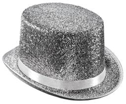 Top Hat Dress Up America Shiny Tuxedo para adultos prateado Top Hat Dress Up America Shiny Tuxedo para adultos prateado