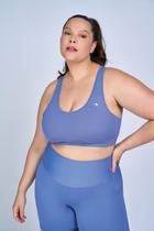 Top Hyper Nadador Essential Alto Giro Roxo Velvet