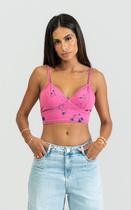 Top jeans attack labellamafia